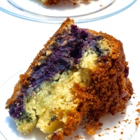 Blueberry Crumb cake with Pecan Streusel topping: To nurture cool and calmness